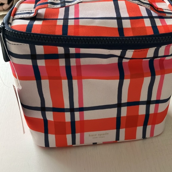Kate Spade New York Spring Plaid Lunch Tote (NWT) - Picture 12 of 14